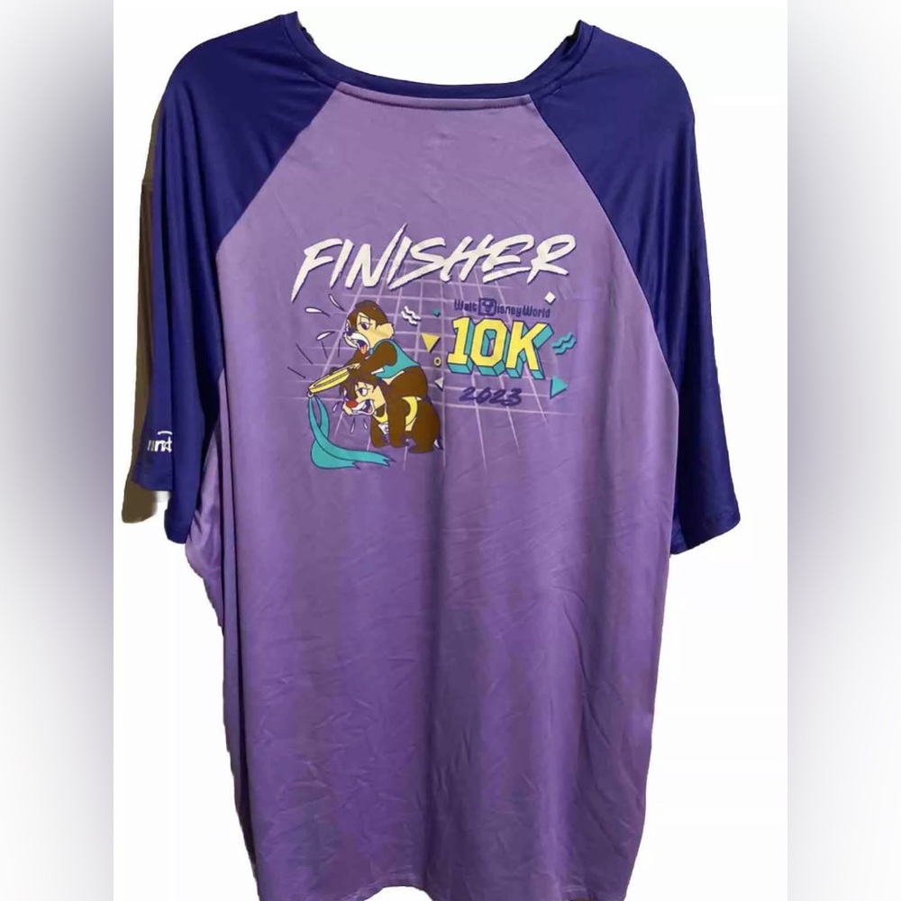 NWT✨Walt Disney World 2023 Marathon 10K I Did It/Finisher Shirt Chip n Dale 2XL